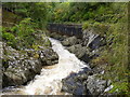 The Monessie Gorge, downstream of the suspension bridge