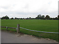 Football pitches at Highworth playing fields