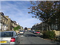 Kensington Street - viewed from  Woodlands Terrace