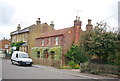 Red brick cottage, The Street