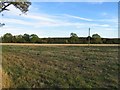 View towards railway from Grantham/Nottingham line to Sleaford