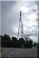 TQ5684 : Pylons by Stubbers Lane by N Chadwick