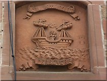 NT2676 : Arms of Leith tablet, Sandport Place by kim traynor