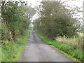 The Ballykeel Road west of the junction with Ballykilbeg Road