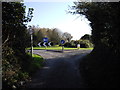 Junction of Tyn-y-caeau Lane with A4106, Porthcawl