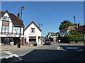 Mini-roundabout in the High Street