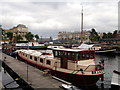 Boat beside Finland Quay East