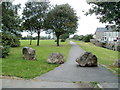 Boulders block vehicular access to Liswerry recreation area, Newport