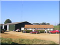 TM3143 : Shottisham Hall Farm Offices & Barn by Geographer