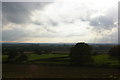 Looking south-west off the Greensand Way, near Coldharbour Farm