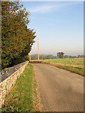 TM4479 : View along Church Lane, Sotherton by Evelyn Simak