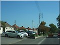 Forecourt of Vauxhall dealer in Walton