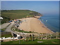 Hallsands beach, looking north