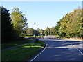 Looking towards the Bentwaters roundabout