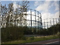 Empty gas holders by the A8, Germiston