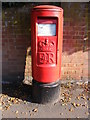 TM2749 : Melton Road Postbox by Geographer
