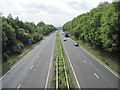 York  to  Leeds  the  A64  passing  Tadcaster