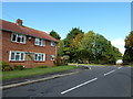 Approaching the junction of Wilmott Lane and Wilmott Close