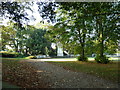 An autumnal scene approaching Andover