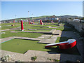 What a crazy golf course