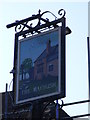 TM2844 : The Maybush Public House sign by Geographer