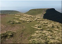 SO0121 : Grassland on summit of Pen y Fan by Derek Harper
