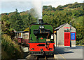 SH5848 : Beddgelert Station, Gwynedd by Peter Trimming