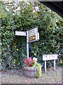 Roadsign on The Street, Newbourne