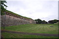 NU0052 : Football field below the ramparts by N Chadwick