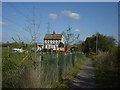 Footpath by Temple Mills Leyton