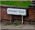 Highway Road sign