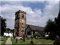 SJ7474 : St. Oswald's, Lower Peover, Cheshire by nick macneill