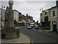 Entrance to Church Street Guisborough from the junction of Westgate and Bow Street