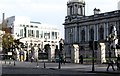 A sunlit Ulster Bank building in Calhame Road