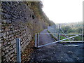 No vehicles beyond this point, Crumlin Road south of Llanhilleth