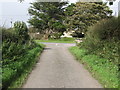 The crossroads of Ballygilbert and Bright Roads in the townland of Carrowdressex