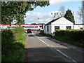 Level crossing near Floristonrigg