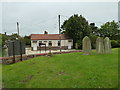 Soulbury- looking across from the churchyard to the parish hall