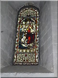 SP8526 : St Michael & All Angels, Stewkley- stained glass window in the chancel by Basher Eyre