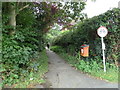 Path from Grenfell Road to Ledborough Lane