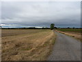 The track towards Cheshire Coppice farm