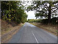 The lane into Allscott