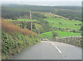 SH7141 : A470 south at sharp bend above Bont Newydd by John Firth
