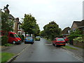 Looking eastwards along Rothschild Road