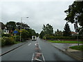 Minibus heading southwards down Stoke Road