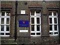 TQ2979 : Ancient Lights sign on Burdett-Coutts School Rochester Street by PAUL FARMER