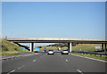 Bridge over M6 near Hardendale Quarry