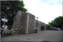 TR1557 : City walls, Burford Lane by N Chadwick