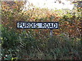 Purdis Road sign