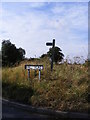 Hall Road & Bridleway signs